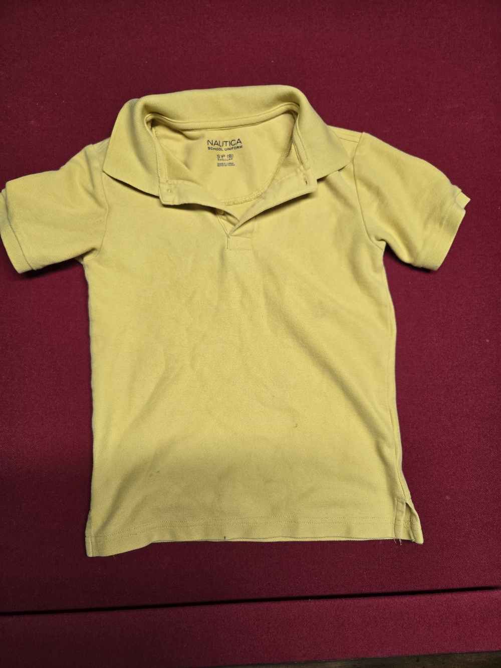 Nautica Boys' Lemon Yellow Polo Shirt